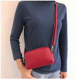 Women Crossbody Bag PU Leather Small Shoulder Handbags
