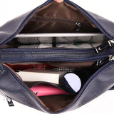 Soft Leather Crossbody Messenger Bag for Women