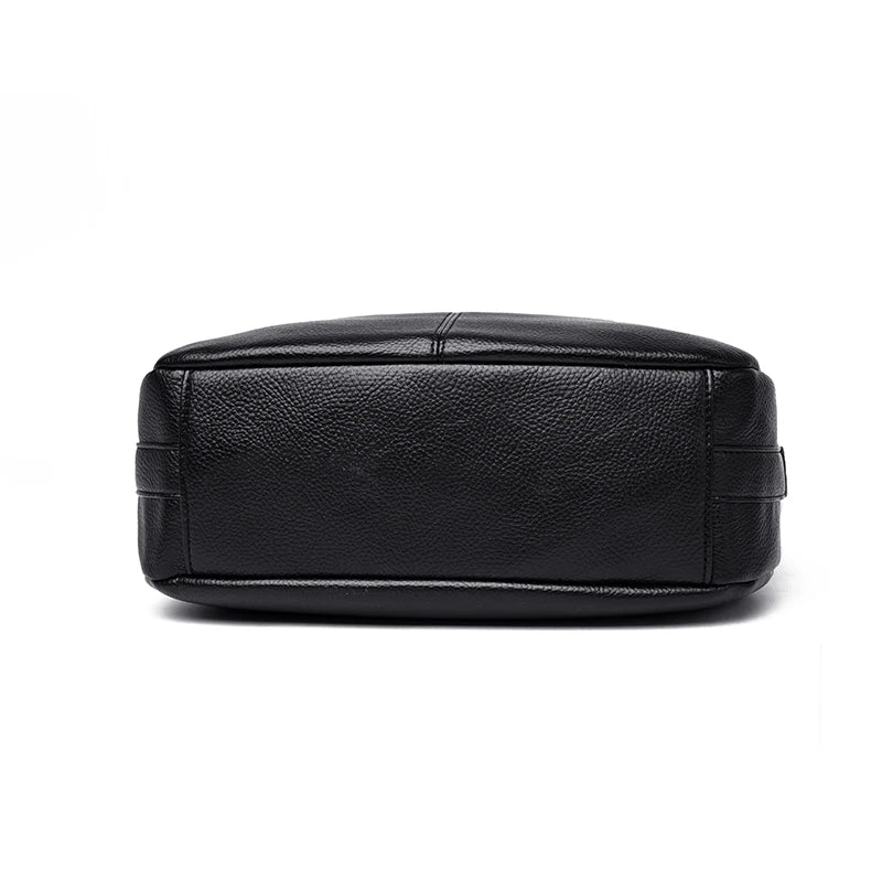 Soft Leather Crossbody Messenger Bag for Women