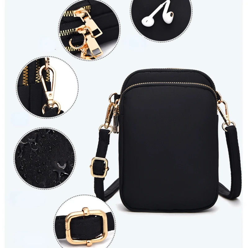 Women Crossbody Phone Shoulder Bag Handbag Multifunction