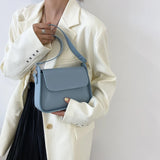 Vintage Small Shoulder Handbag Underarm Totes Top Handle Bag
