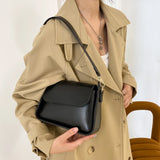 Vintage Small Shoulder Handbag Underarm Totes Top Handle Bag
