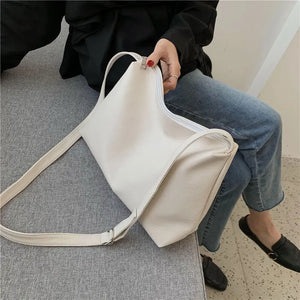 Casual Tote Soft PU Leather Shoulder Bag