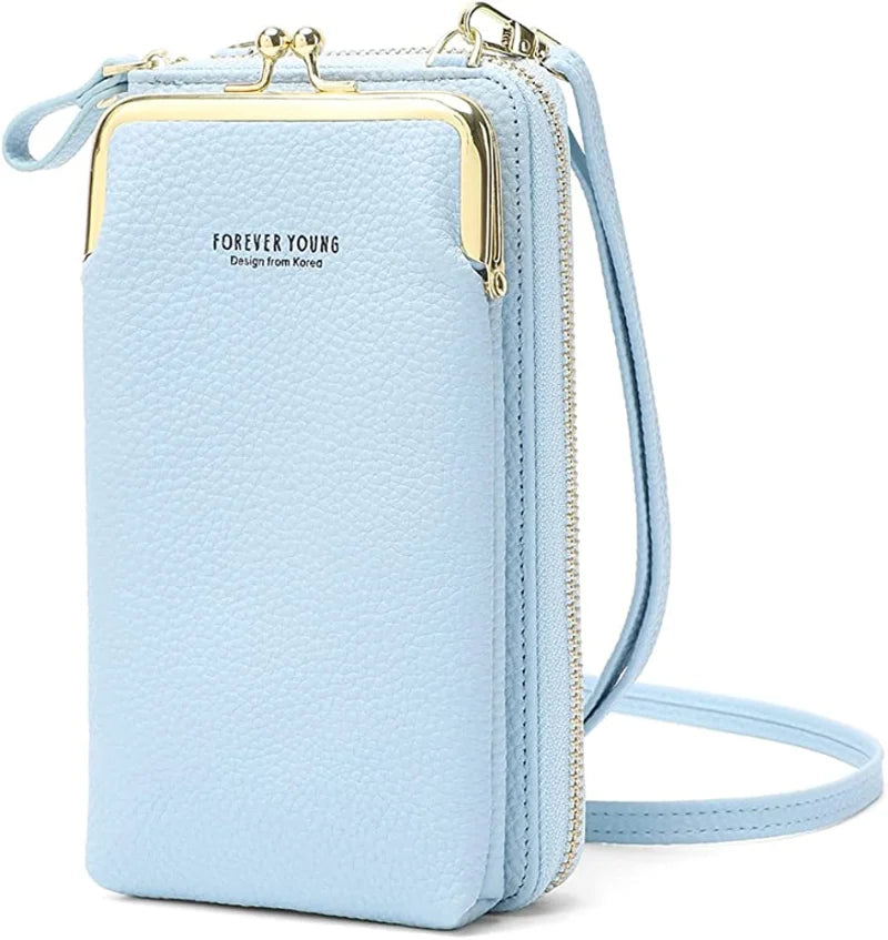 Women Mini Crossbody Bag & Handbag Clips Phone Packet Female Clutch Wallet