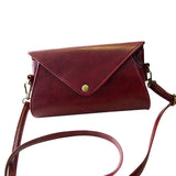 Women PU Leather Shoulder Bag Hasp Girls Tote Purse Handbag Solid Messenger