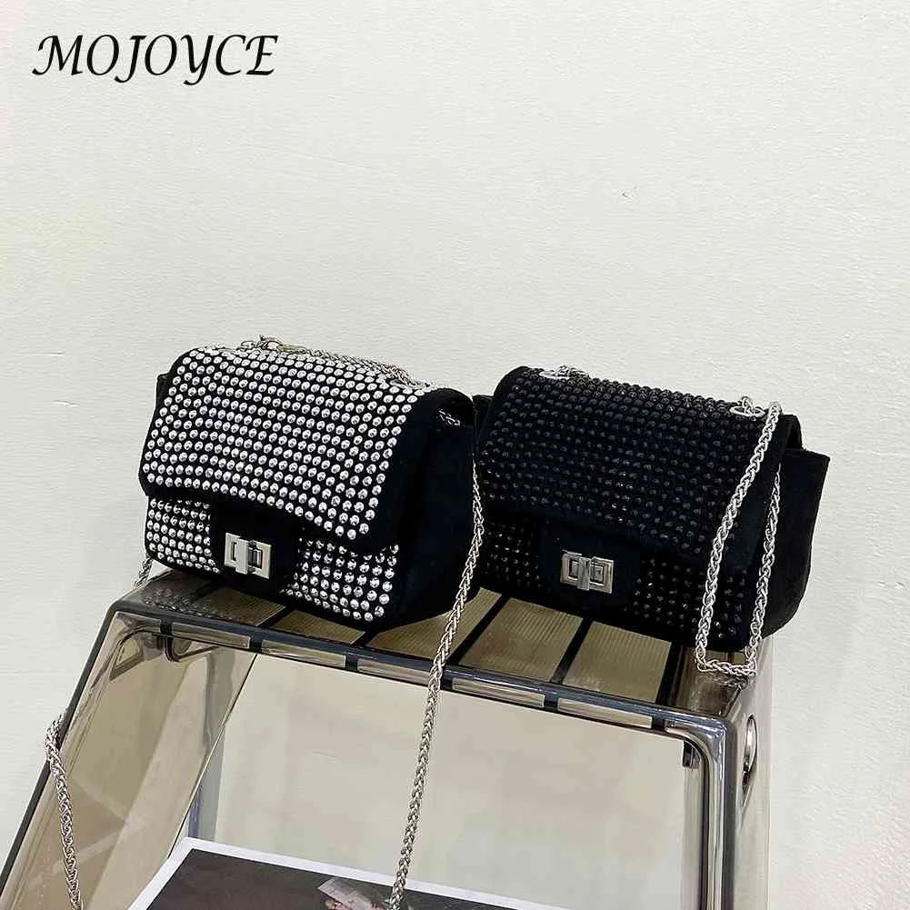Rhinestone Shoulder Bag Messenger Birthday Gift