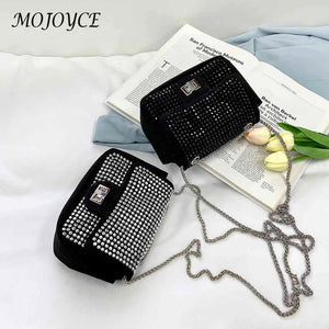 Rhinestone Shoulder Bag Messenger Birthday Gift