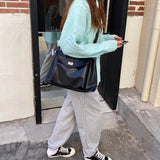 Women Shoulder Bag PU Leather Tote Handbag Large Capacity