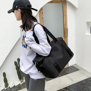 Women Shoulder Bag Waterproof Multi-Pocket Tote Handbag Large Capacity