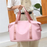 Women Shoulder Bag Waterproof Multi-Pocket Tote Handbag Large Capacity