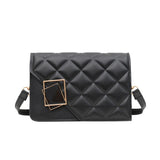 Women Shoulder Bags Lattice Crossbody Chain Messenger Bag