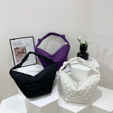 Cotton Padded Top-handle Totes for Women