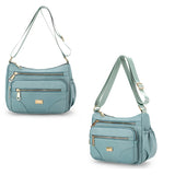 Women Shoulder Messenger Bag Nylon Lightweight Waterproof Crossbody