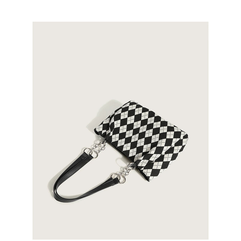 Women Small Shoulder Underarm Bag PU Leather Handbag