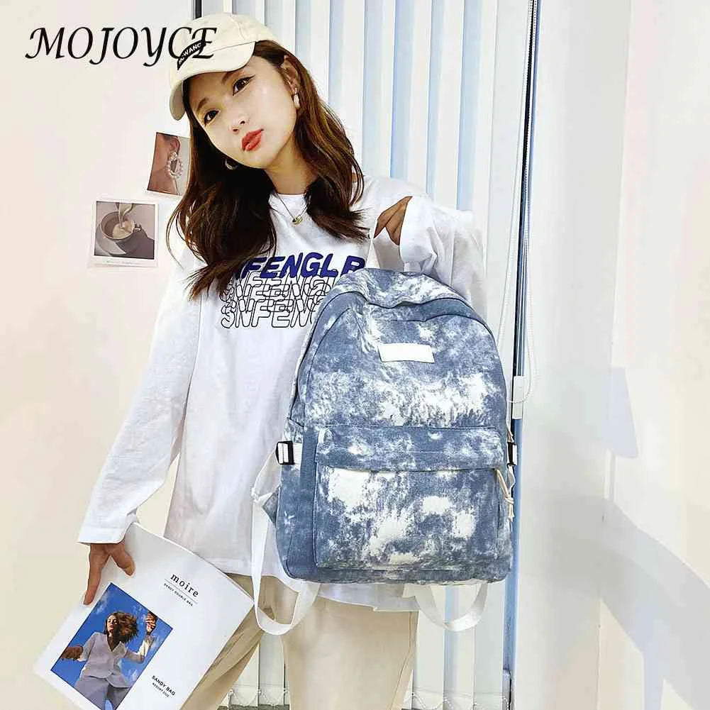 Tie Dye Women's Travel Backpack - School Rucksack