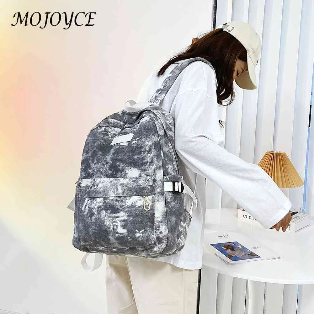 Tie Dye Women's Travel Backpack - School Rucksack