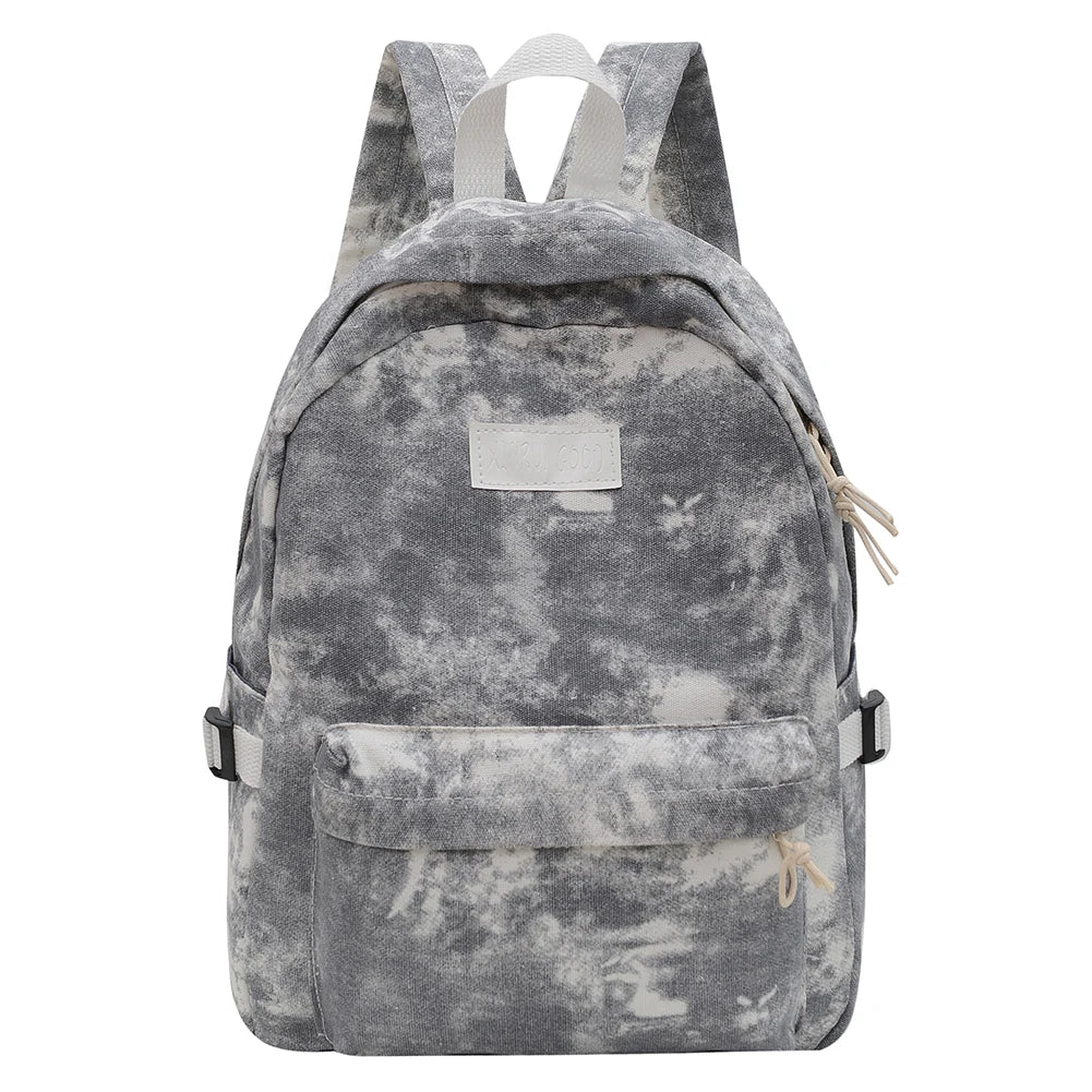 Tie Dye Women's Travel Backpack - School Rucksack