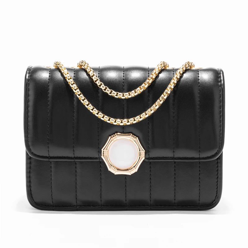 Women's Leather Tote Bag Shoulder Handbags All-match Pattern