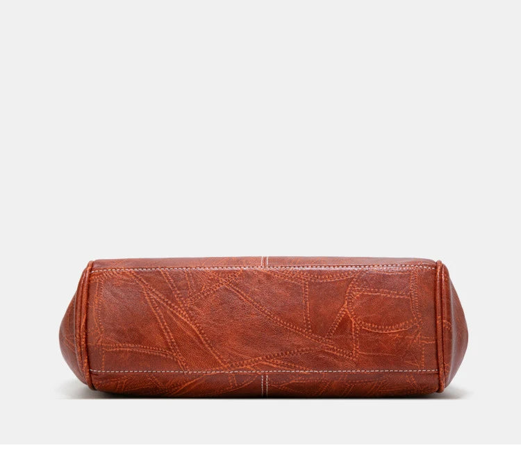 Women's Clip Bags Shoulder Handbag Kiss Lock Vintage Tote Messenger Bag