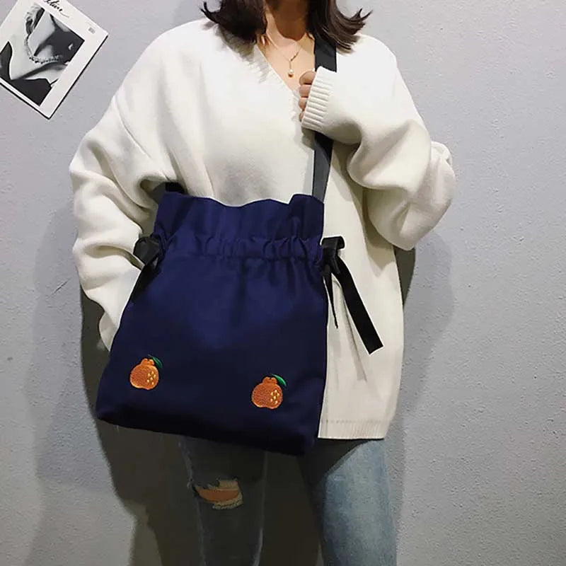 Casual Solid Handbag for Women Large Capacity Crossbody Bags