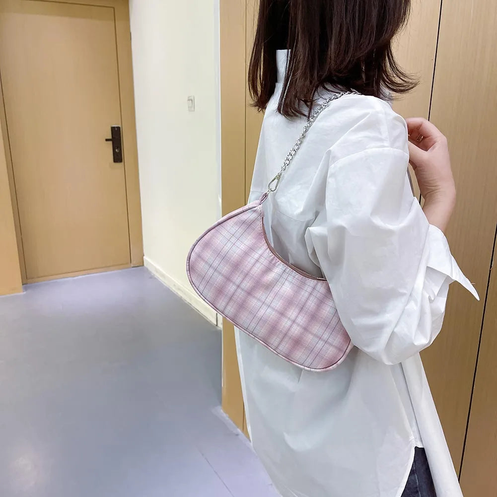 Casual Mini Chain Shoulder Bag Women Purses Handbag