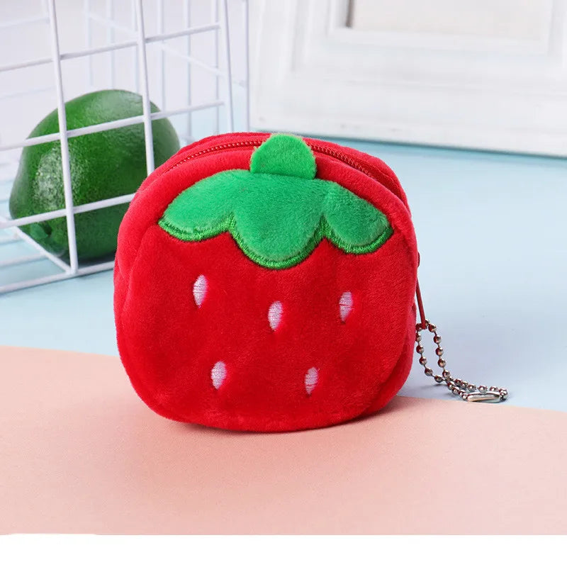 Cartoon Pattern Coin Purse Mini Zipper Girls Coin Wallet