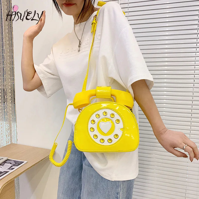 Simulation Mobile Phone Messenger Bag Solid Shoulder Bag