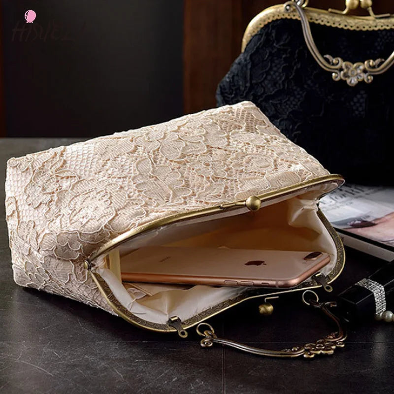 Fairy Embroidery Bag Retro Hanfu Messenger Bag Cheongsam Party Bag