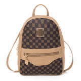 Mini Backpack for Girls PU Leather Storage Bag