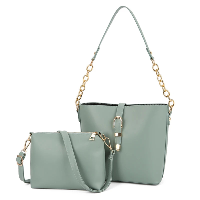 Women's Shoulder Bag Twin Bag Large Capacity Waterproof Shopping Messenger