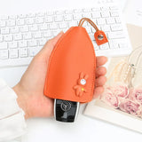 Cartoon Personality Women Mini Key Bag with Key Ring