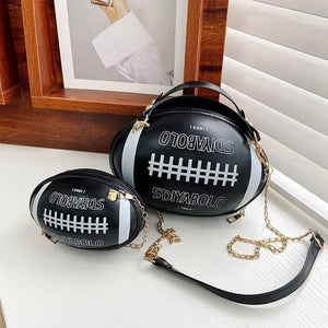 Bowling Style Crossbody Bag for Women Shoulder Bags