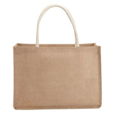 Burlap Tote Bags Blank Jute Shopping Handbag Gift Bags With Handle
