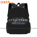 Fatal Frame Maiden Of Water Backpack Large Capacity Gym Style Sports Bag