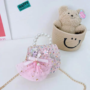 Cartoon Princess Children's Crossbody Bag