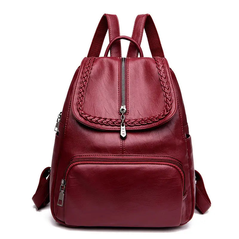 Female Backpack Travel Back Pack Women Bags School Bag High Pu Leather