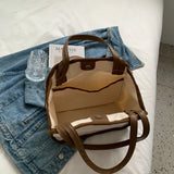 Casual Canvas Lady Handbag Large Capacity Tote Bag