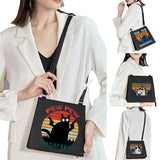 Pew Pattern Printing Single Shoulder Bag for Women