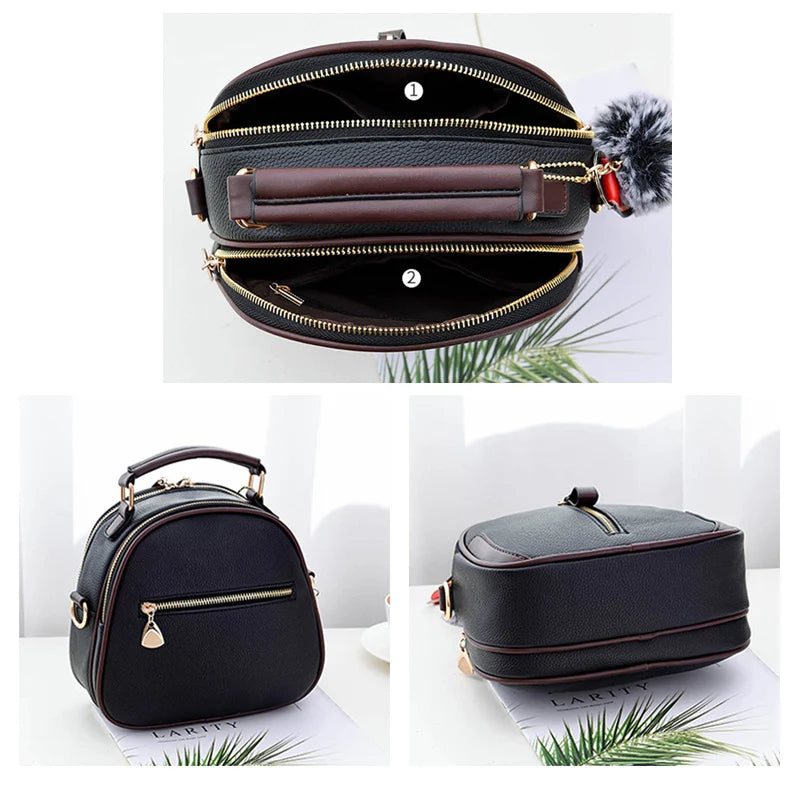 Shell Bag Small Shoulder Messenger Bag Tote for Women Girls