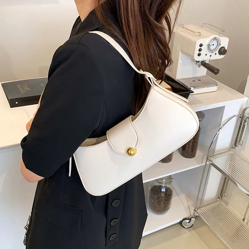 Green High Side Bag Pink Leather Shoulder Bags For Women