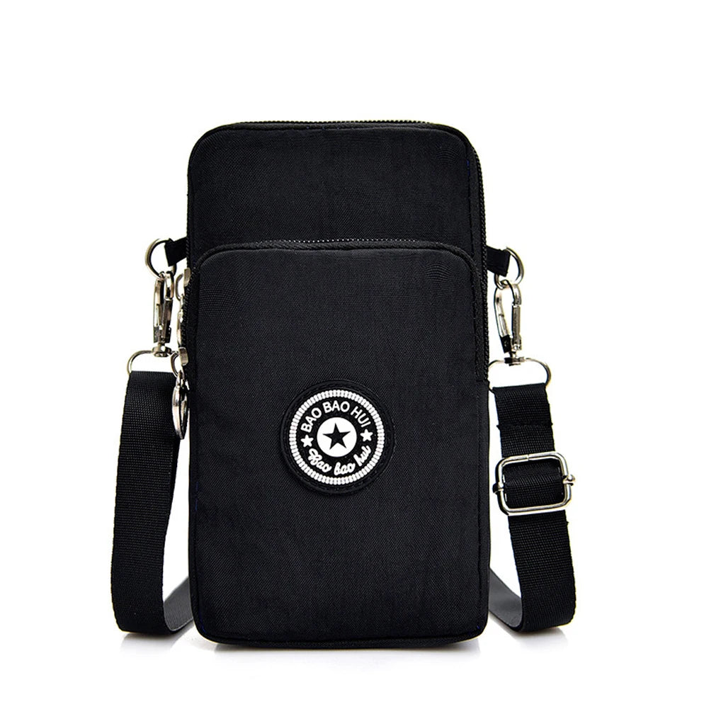 Women Messenger Purse CrossBody Bag Small Shoulder Bags Nylon Lady Wallet