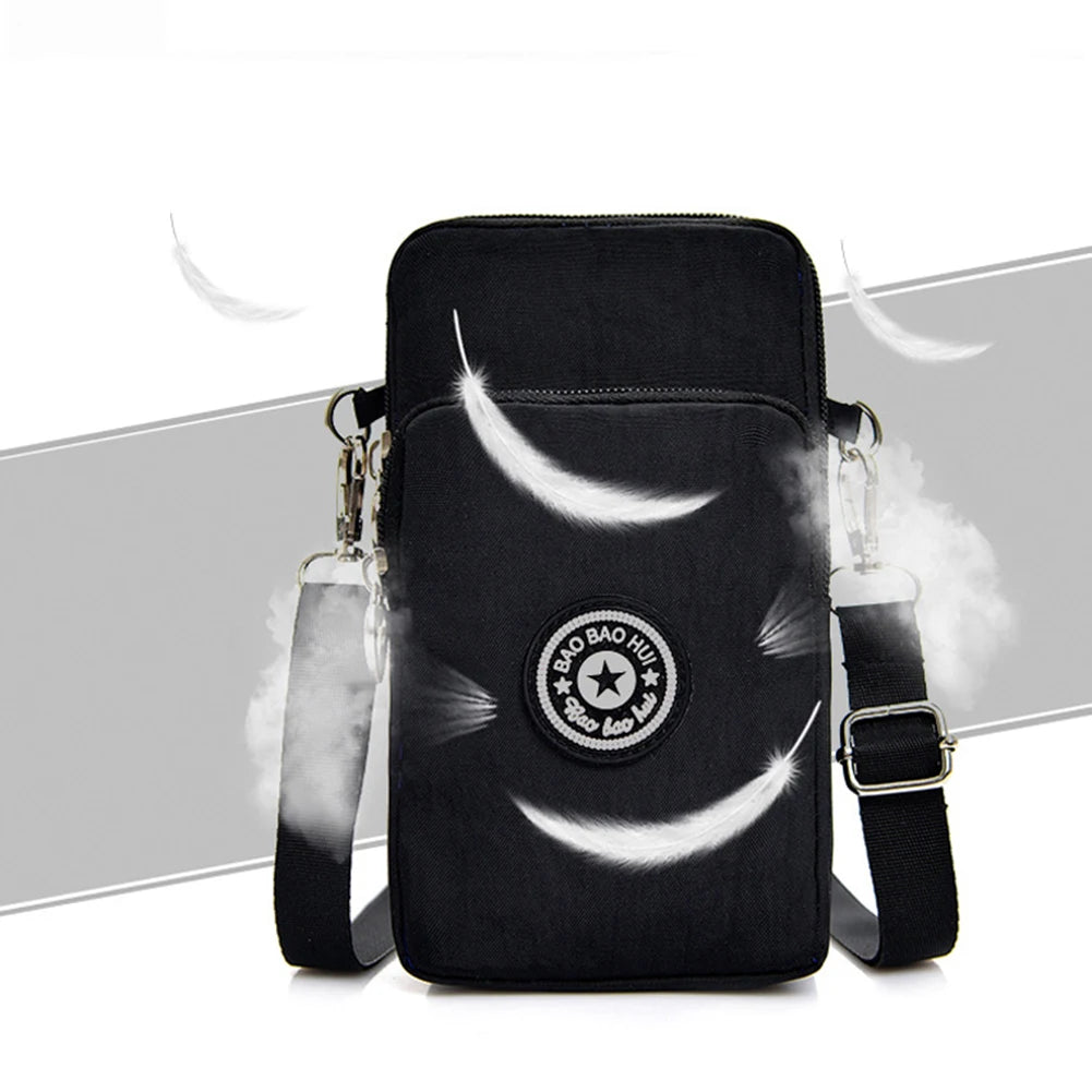 Women Messenger Purse CrossBody Bag Small Shoulder Bags Nylon Lady Wallet