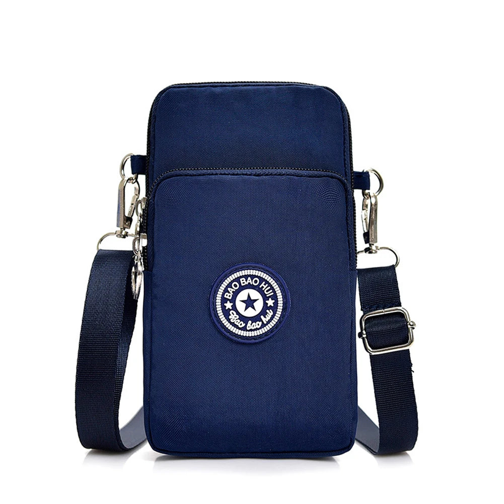 Women Messenger Purse CrossBody Bag Small Shoulder Bags Nylon Lady Wallet