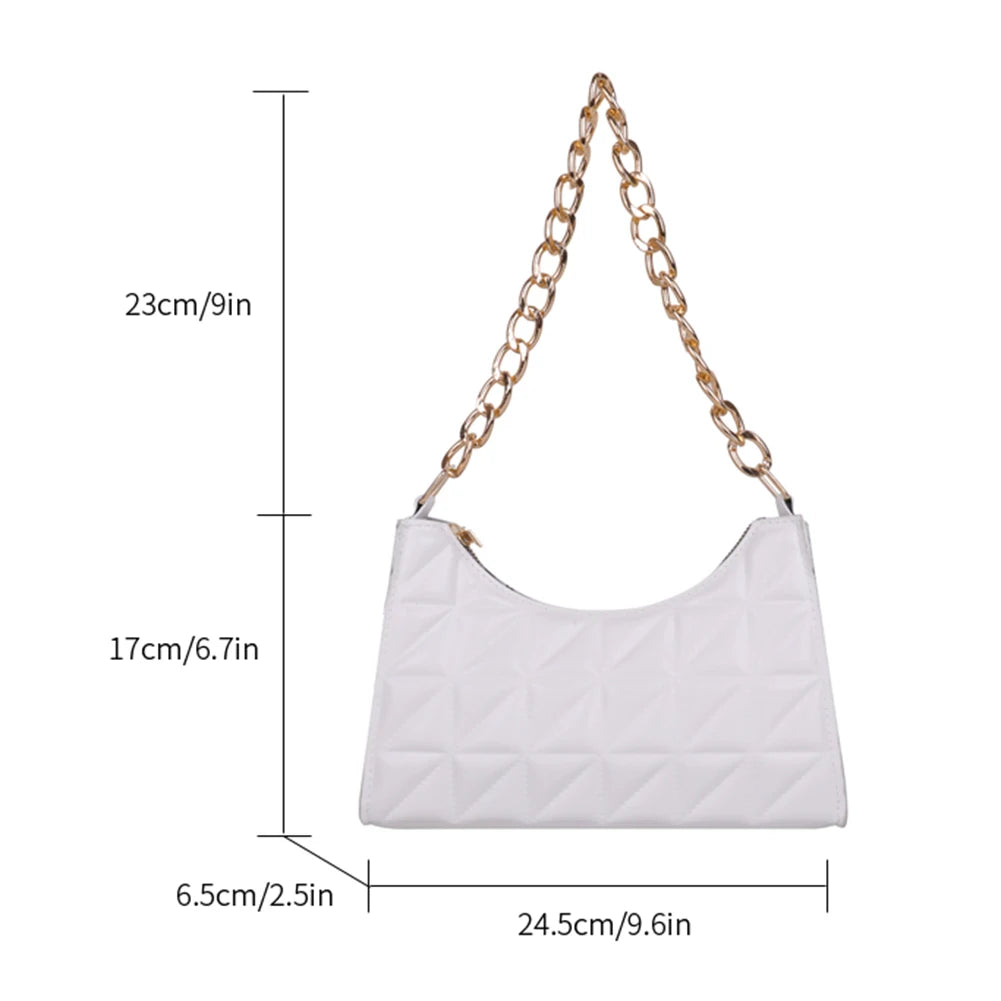 PU Leather Shoulder Bag Small Purse All-match Handbags