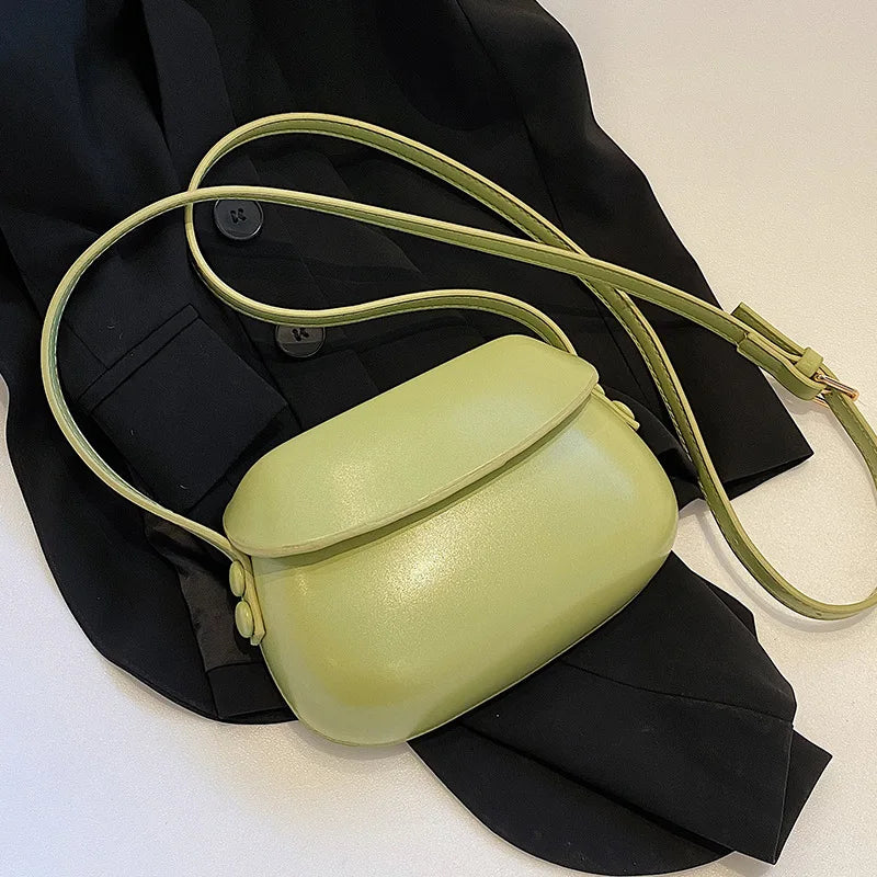 Women's Mini PU Leather Crossbody Sling Bag