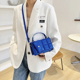 Small Green Leather Shoulder Bag Crossbody Purse