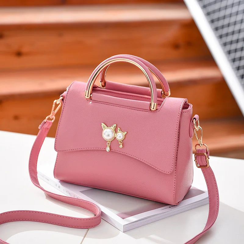 Casual Sports Crossbody Shoulder Bag for Women 23X10X17cm