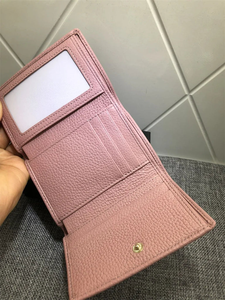 Female Leather Cardholder Wallet High-End