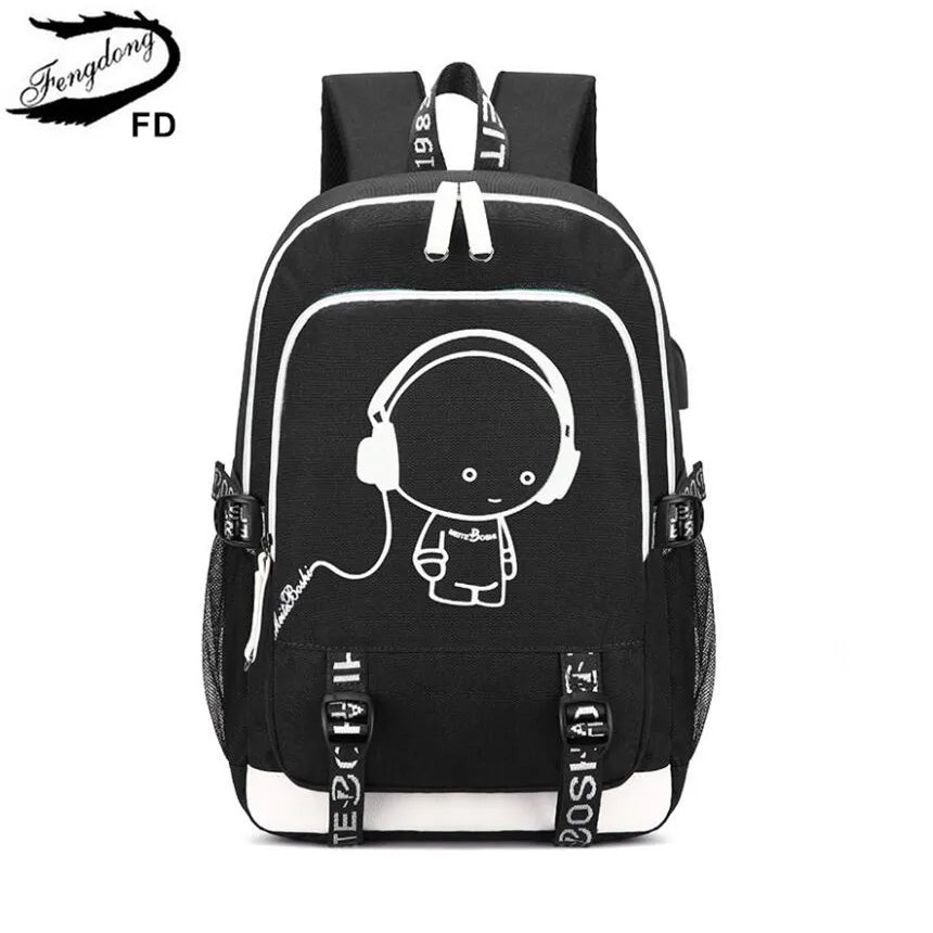 Primary School Backpack for Boys Book Bag Children School Bags Kids Back Bag