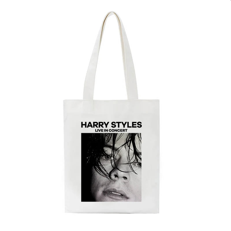Casual Punk Cartoon Women Bag Treat People with Kindness Shoulder Bags